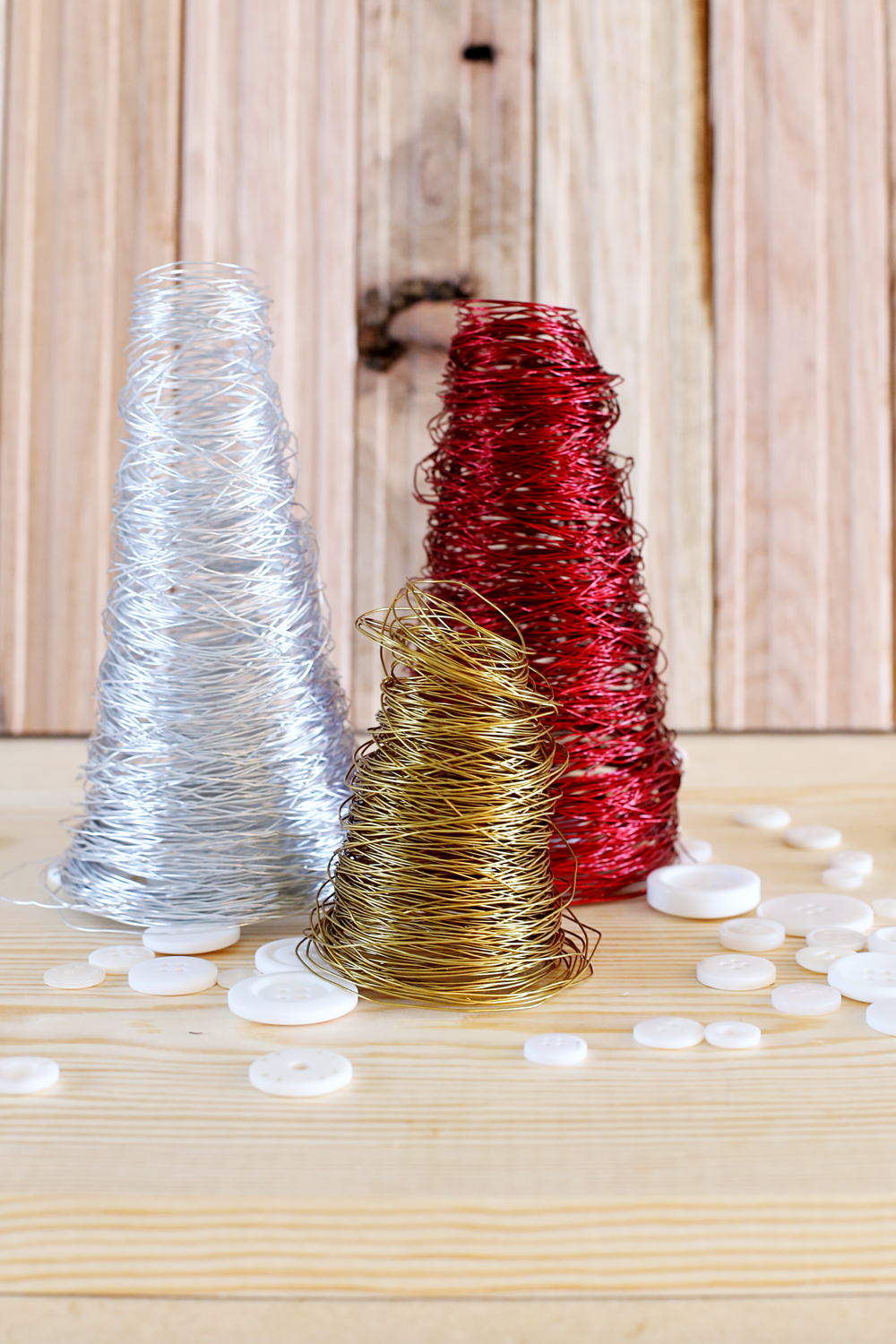 Wire Holiday Decor Trees Make It Fun Blog