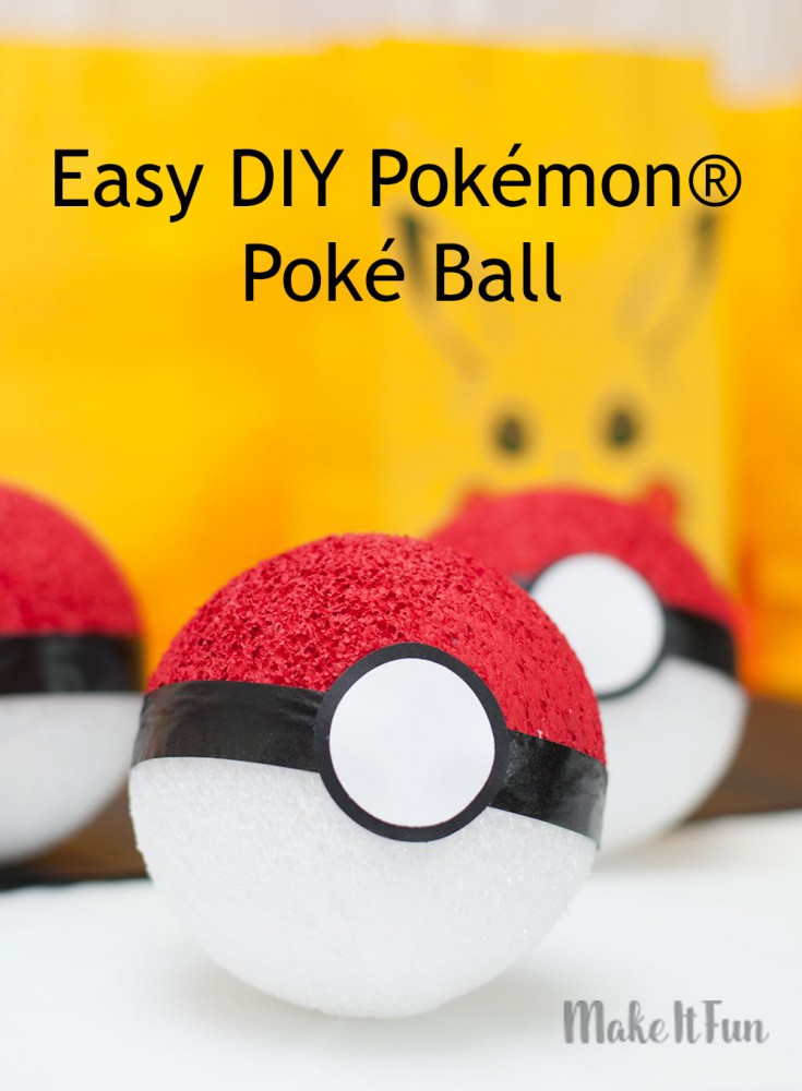 Pokemon Soft Foam Quick Ball Pokeball 