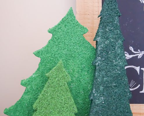 Foam Christmas Tree Decor