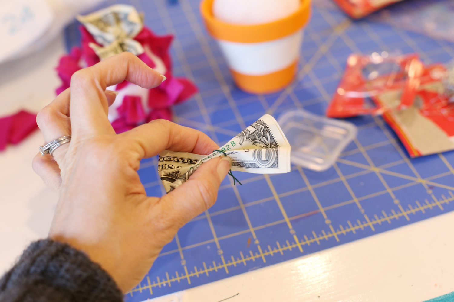 Money Topiary Gift Idea Make It Fun Blog