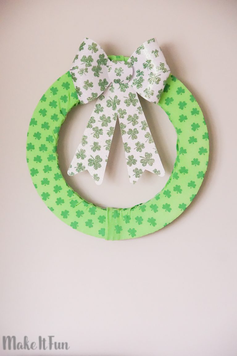 Shamrock Wreath Make It Fun Blog
