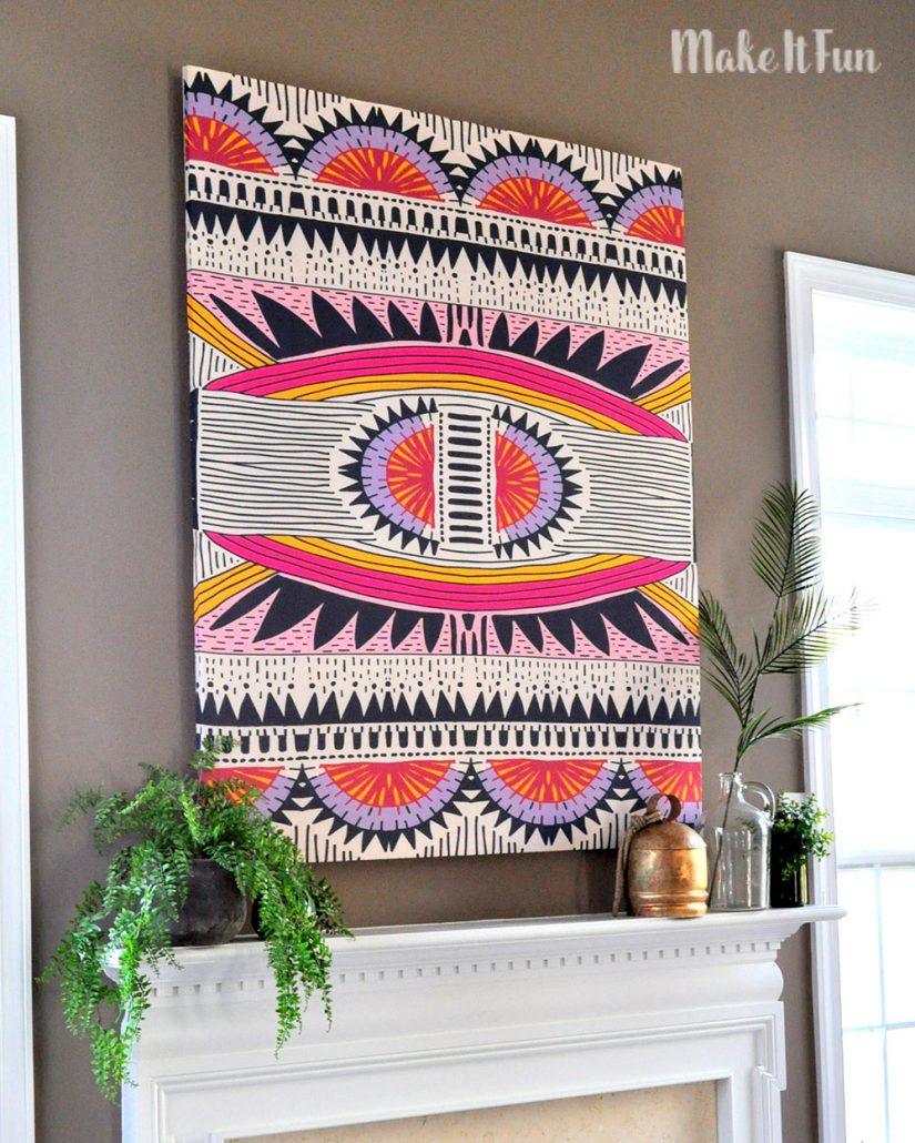 Mounting a Tapestry with Foam Make It Fun Blog