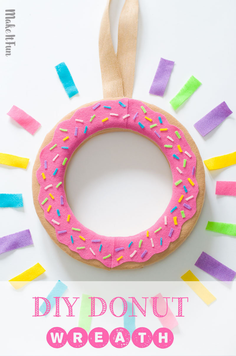 DONUT CRAFT - DIY WREATH