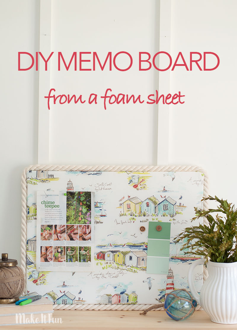 DIY Memo Board